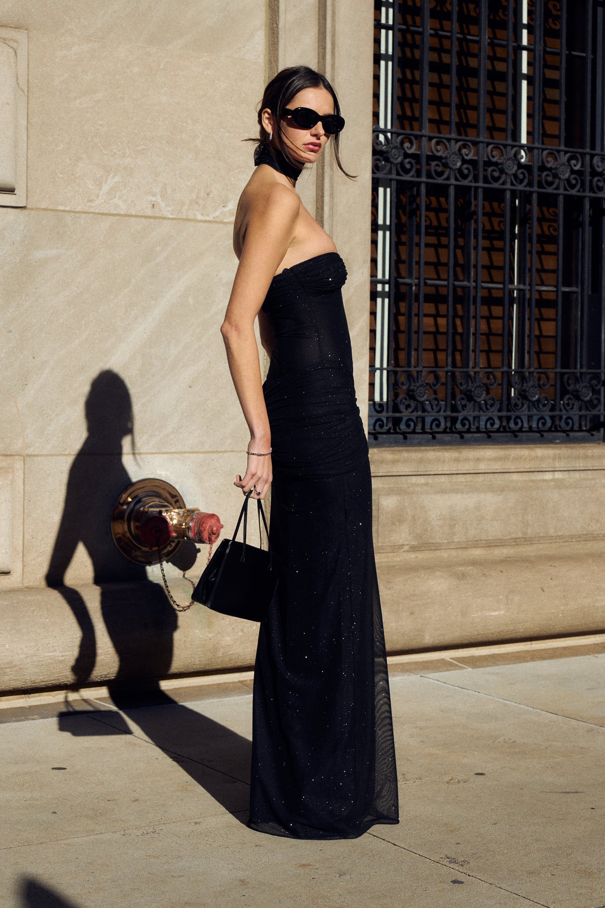 The Starlite Dress in Granite