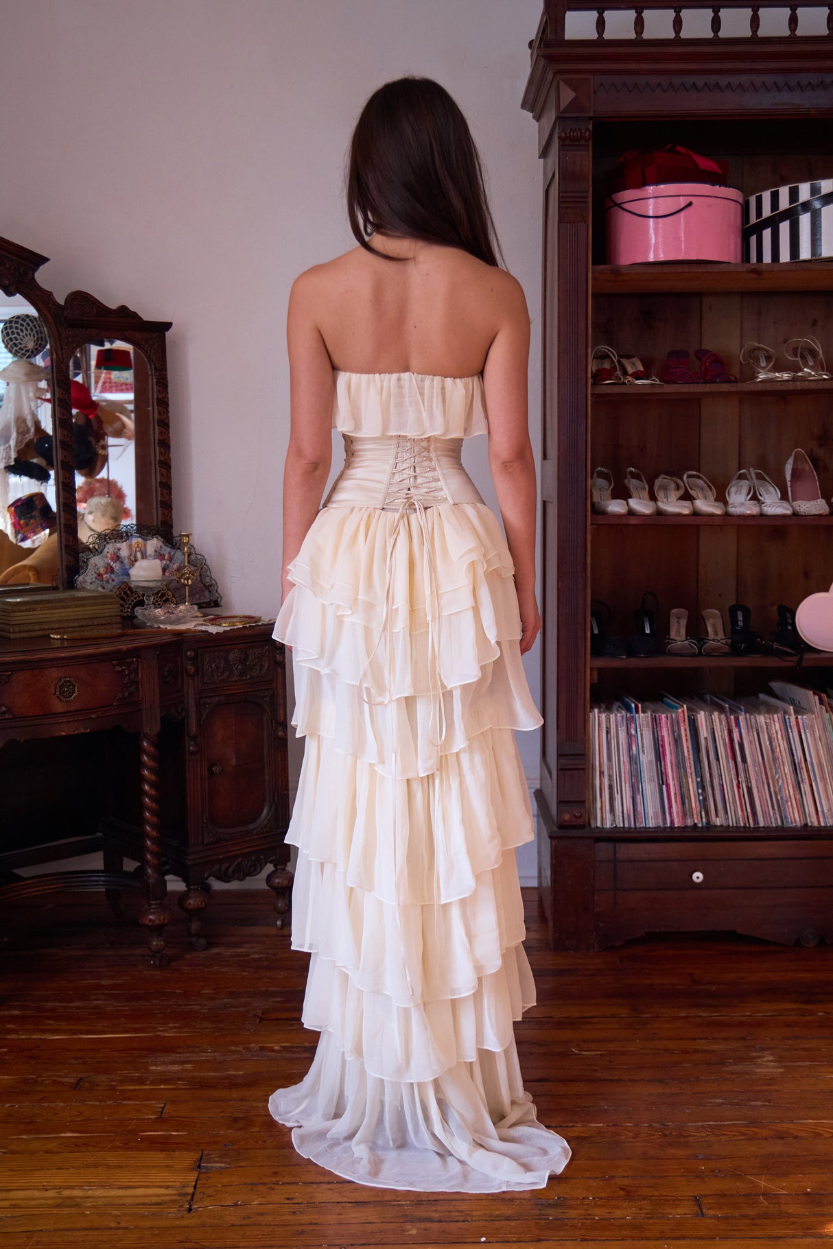 Ballet Russes Gown in Champagne