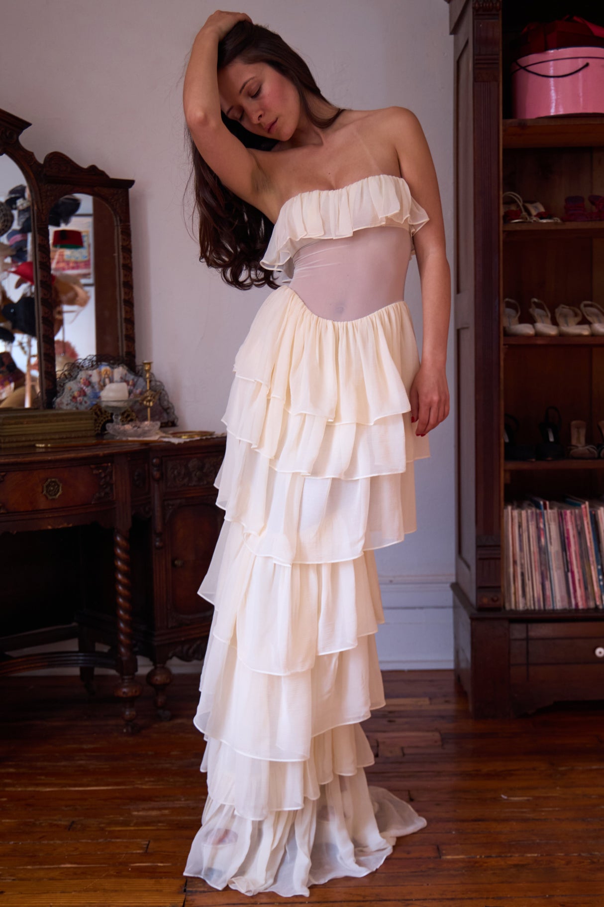 Ballet Russes Gown in Champagne