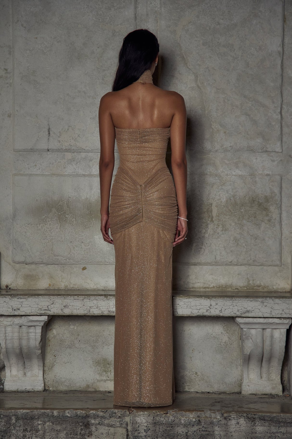 The Starlite Dress in Diamond Sand