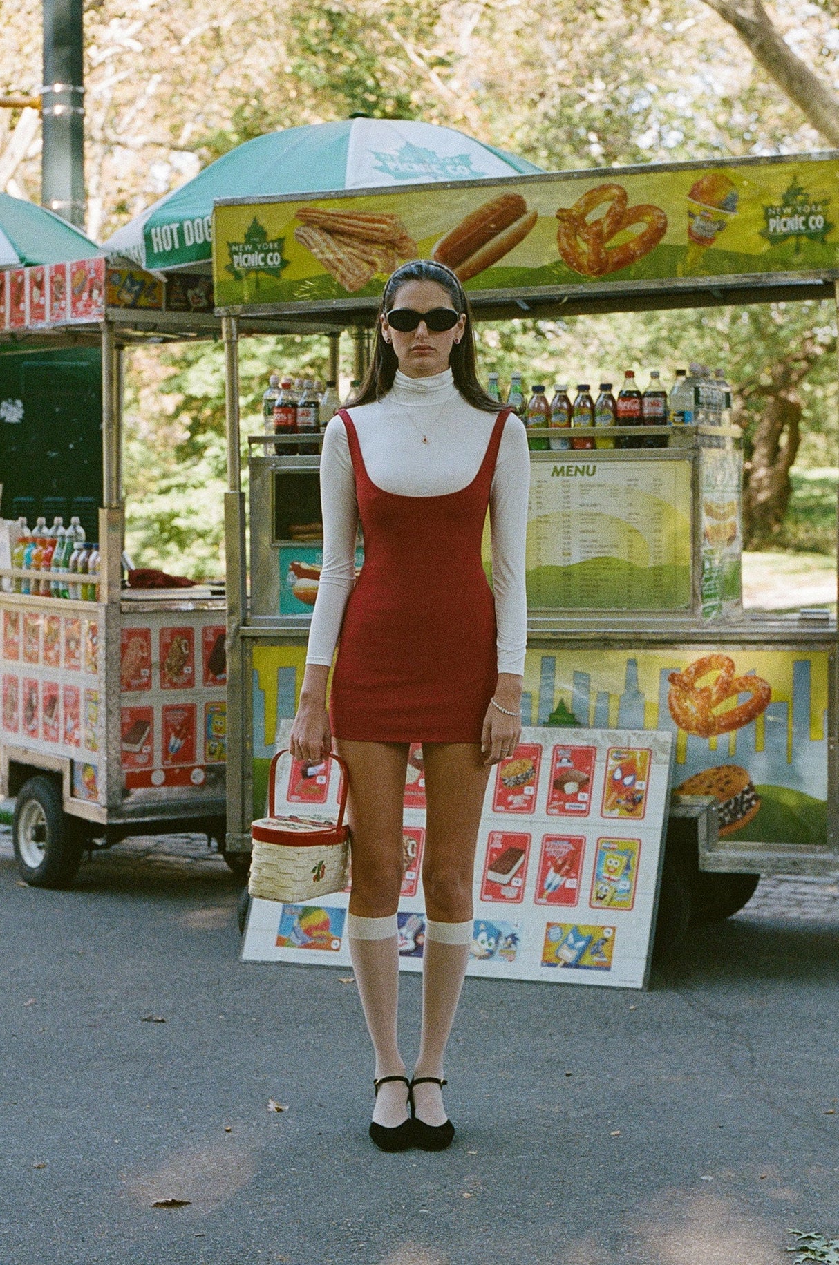 Lady Di Dress in Rouge