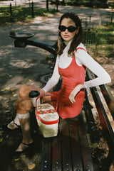 Lady Di Dress in Rouge