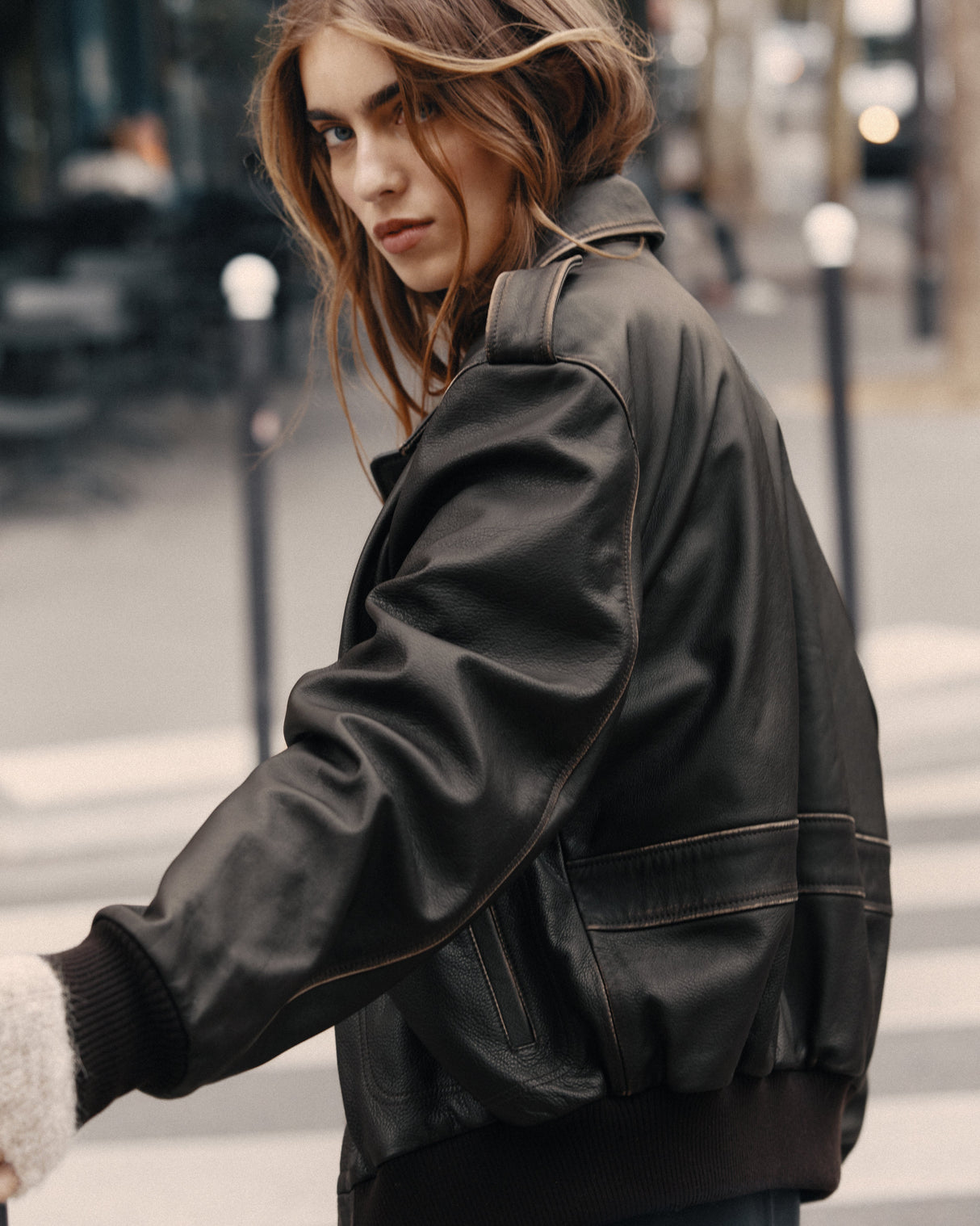 The Brown Vintage Leather Jacket