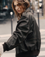 The Brown Vintage Leather Jacket