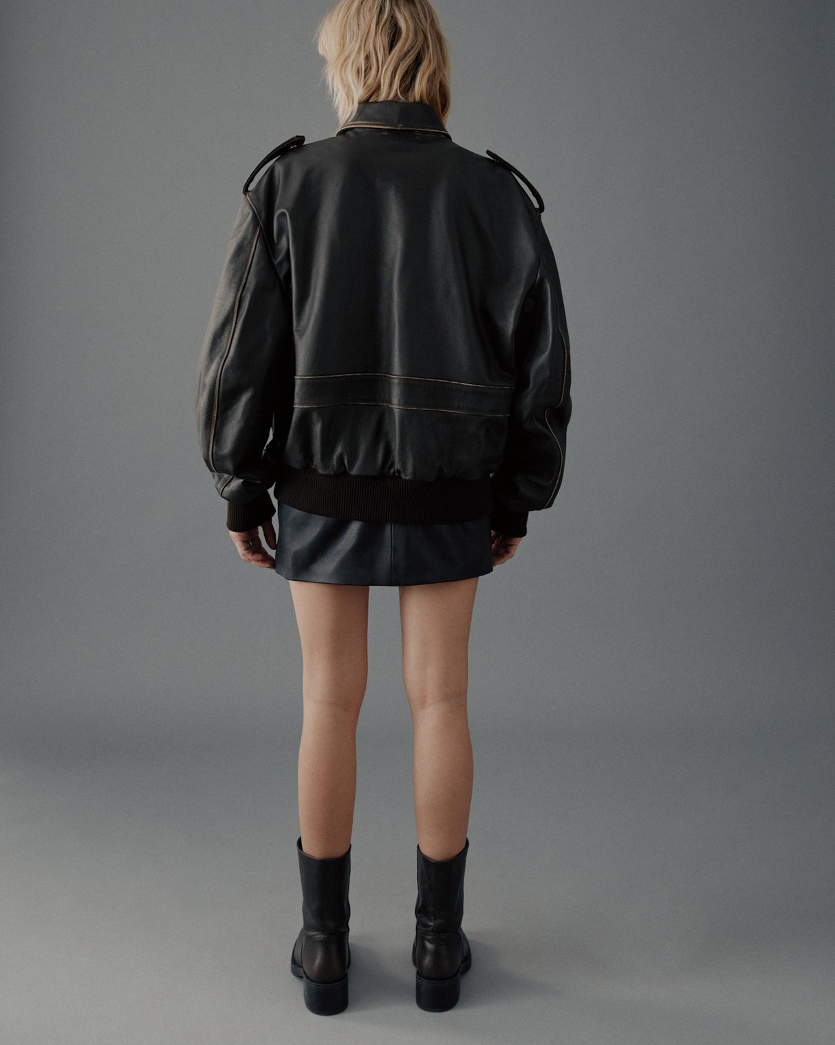 The Brown Vintage Leather Jacket