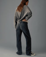 The Dark Faded Embroidered Standard Sweater